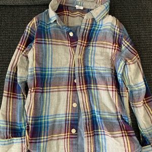 Boys flannel size 5 the Gap